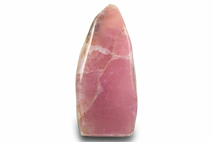 Vibrant, Free-Standing Polished Pink Calcite - Pakistan #323369